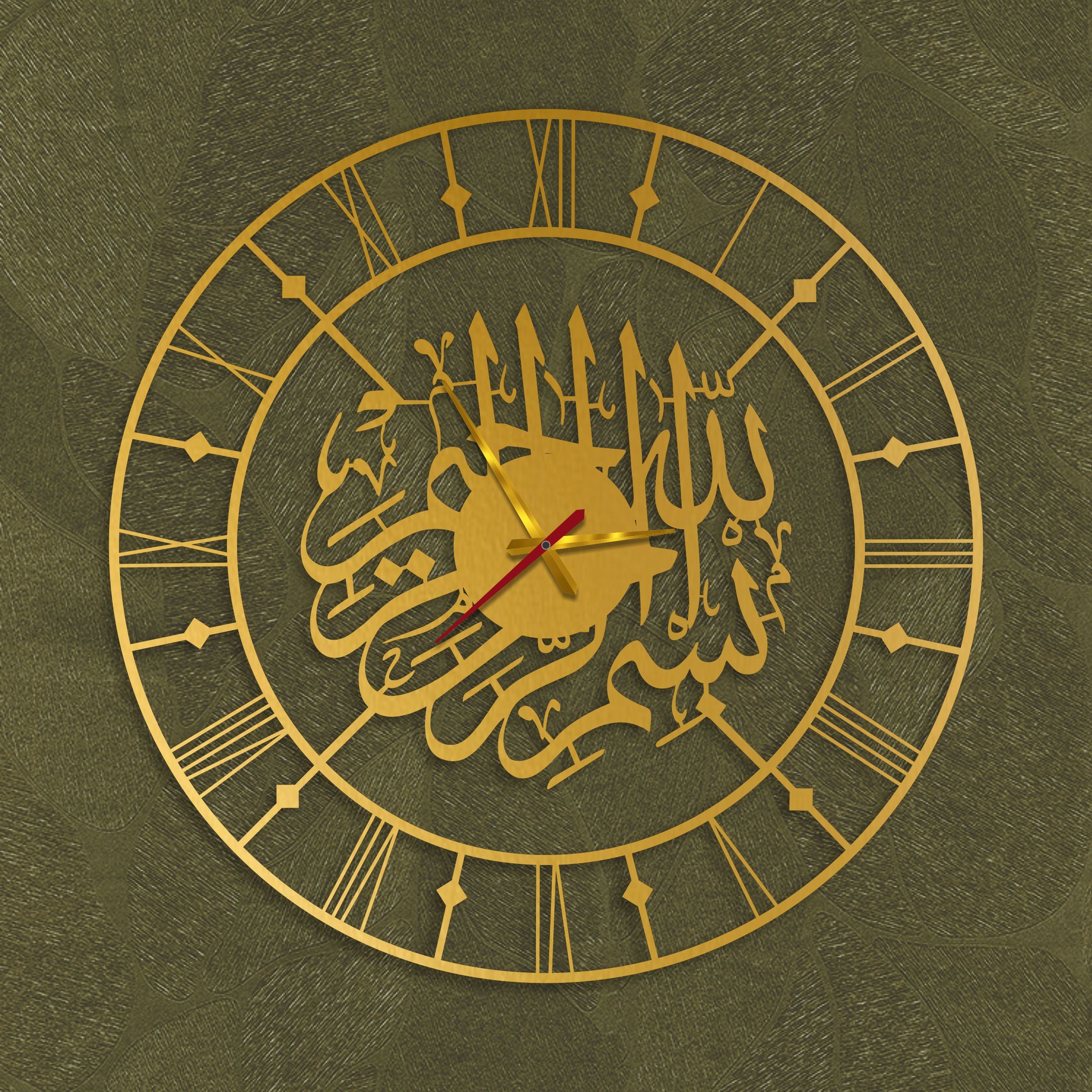Kalima – Luxury Metal Wall Clock