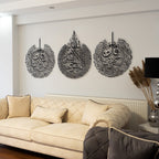 Ayatul Kursi Falaq Naas Metal Art